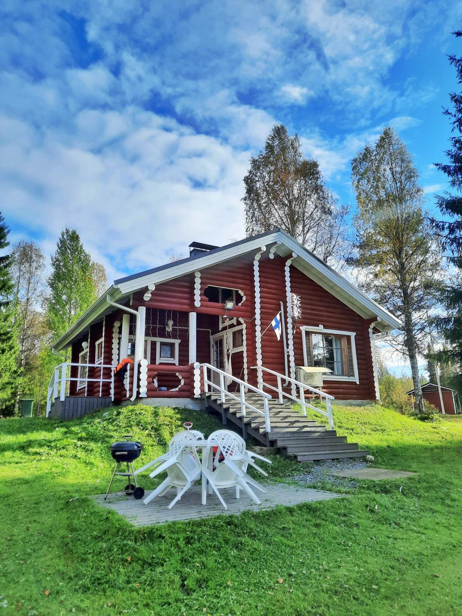 Lapin Villa Hiisi Joen Rannalla รานูอา ภายนอก รูปภาพ
