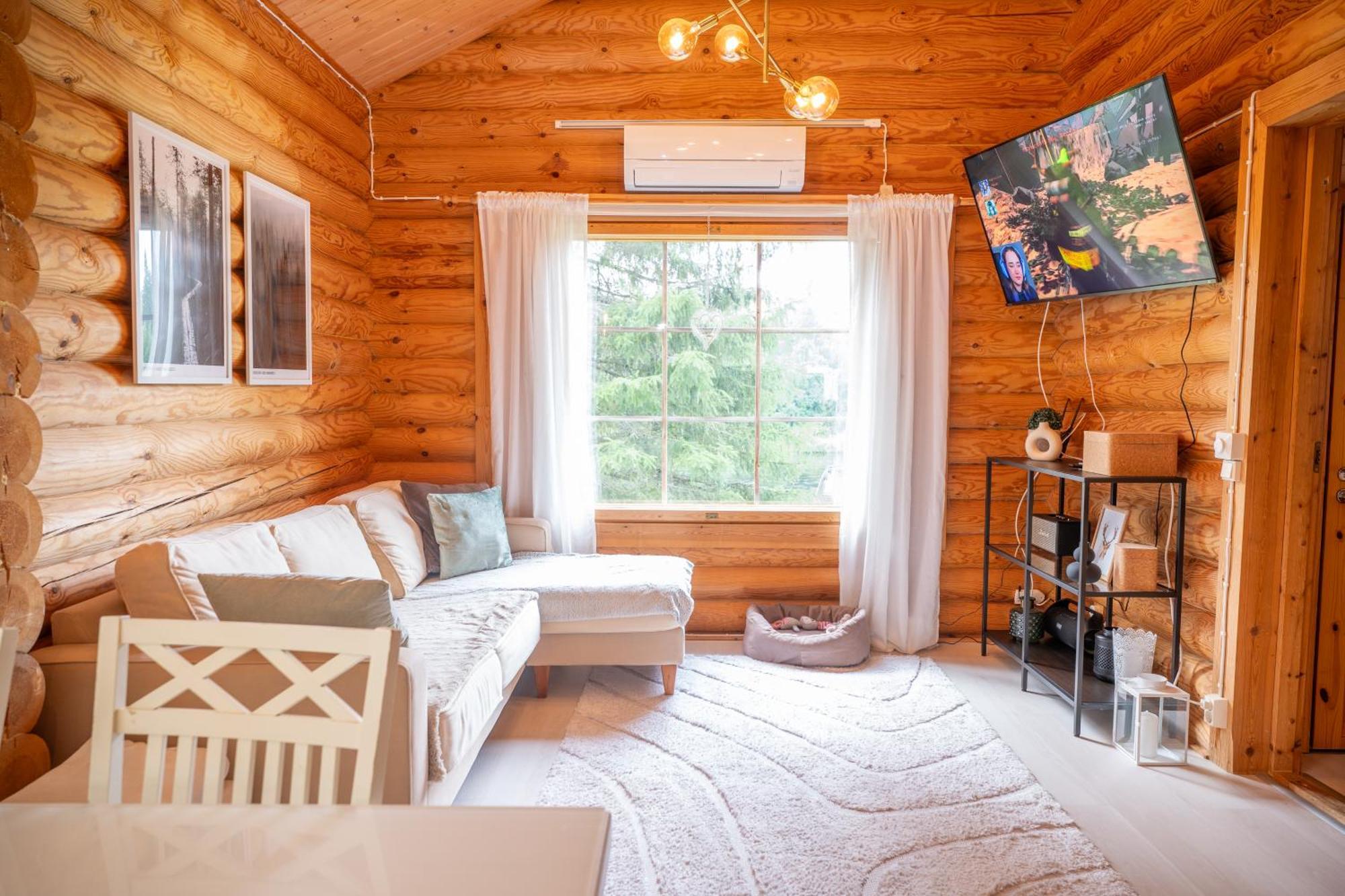 Lapin Villa Hiisi Joen Rannalla รานูอา ภายนอก รูปภาพ