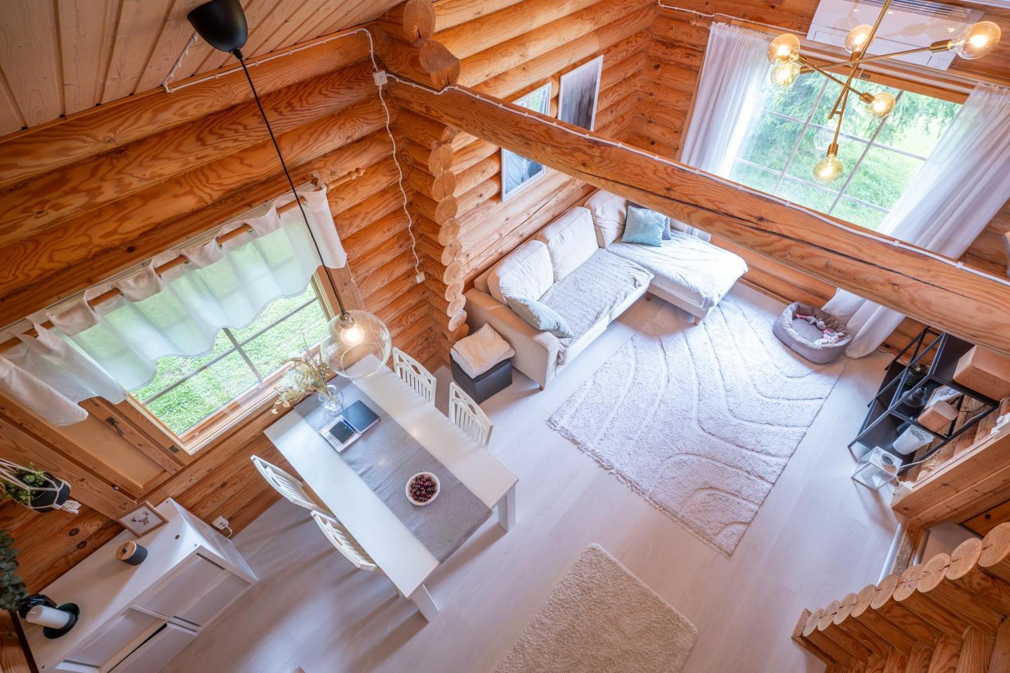 Lapin Villa Hiisi Joen Rannalla รานูอา ภายนอก รูปภาพ